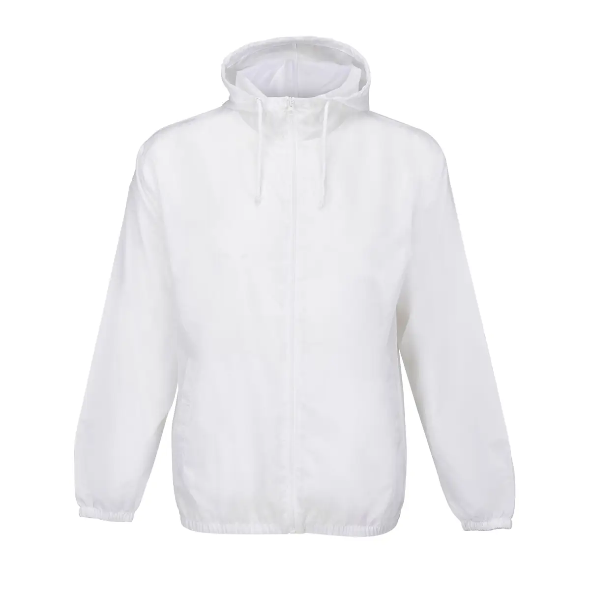 Cortavientos unisex SOL’S SHIELD 04758 3 Cortavientos unisex SOL’S SHIELD 04758 en Blanco, frontal sin persona.