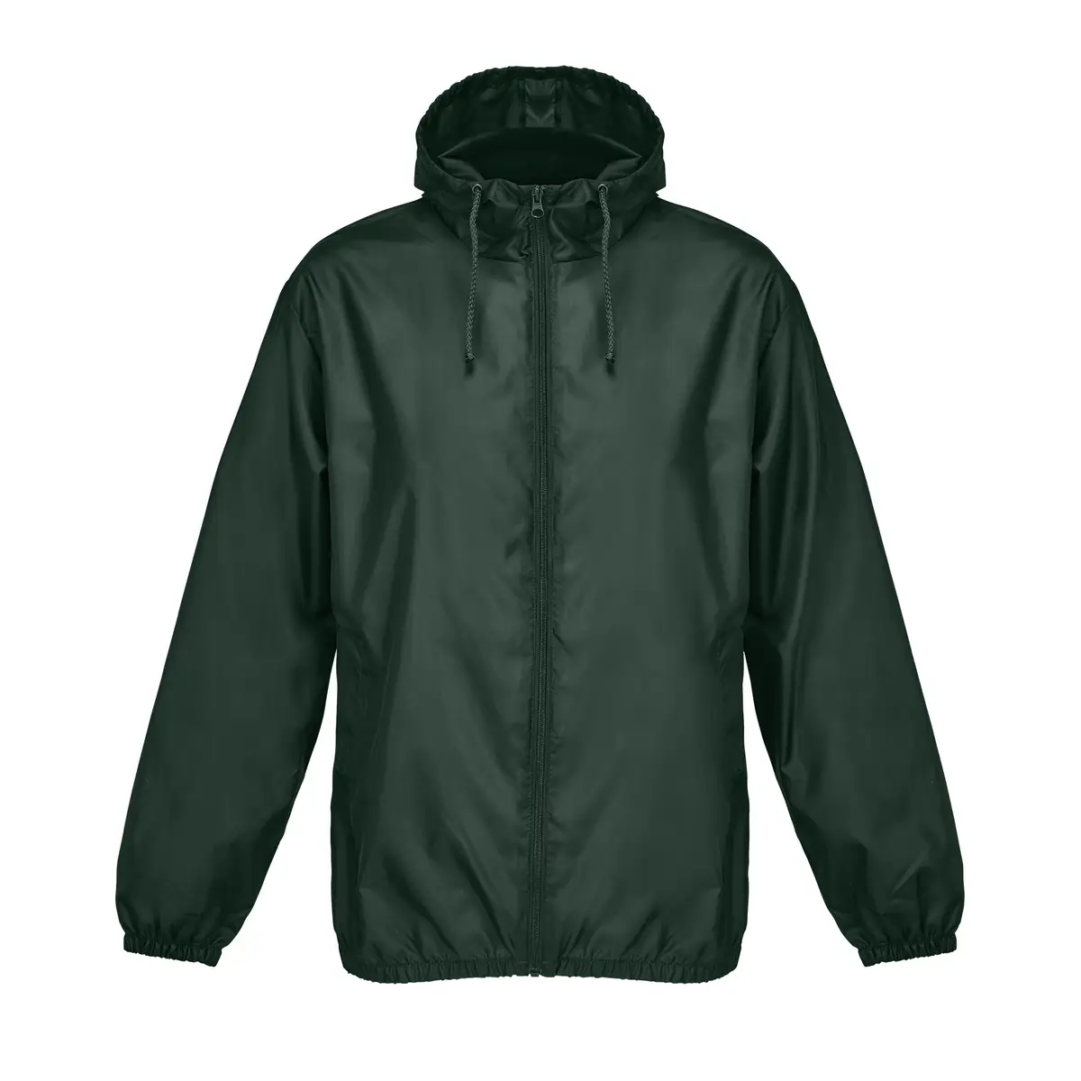 Cortavientos unisex SOL’S SHIELD 04758 8 Cortavientos unisex SOL’S SHIELD 04758 en Verde bosque, frontal sin persona.