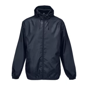 Cortavientos unisex SOL’S SHIELD 04758 en French marino, frontal sin persona.