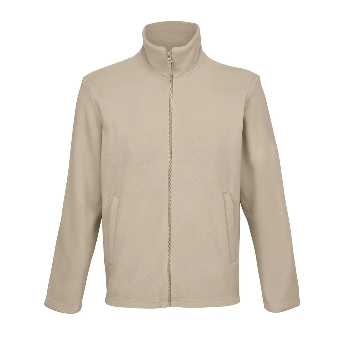 Chaqueta micropolar unisex SOL’S NITRO 04759 7 Chaqueta micropolar unisex SOL’S NITRO 04759 en Cuerda, frontal sin persona.