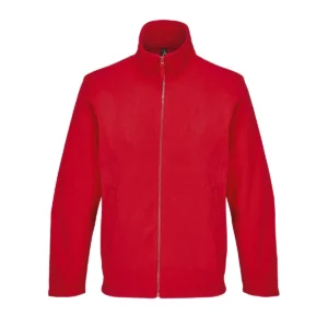 Chaqueta micropolar unisex SOL’S NITRO 04759 en Rojo, frontal sin persona.