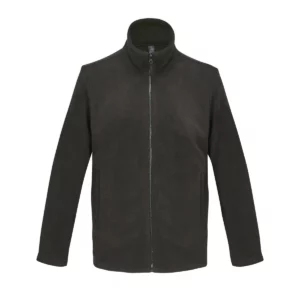 Chaqueta micropolar unisex SOL’S NITRO 04759 en Negro, frontal sin persona.