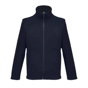 Chaqueta micropolar unisex SOL’S NITRO 04759 en French marino, frontal sin persona.