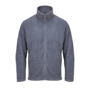 Chaqueta micropolar unisex SOL’S NITRO 04759 en Gris mezcla, frontal sin persona.