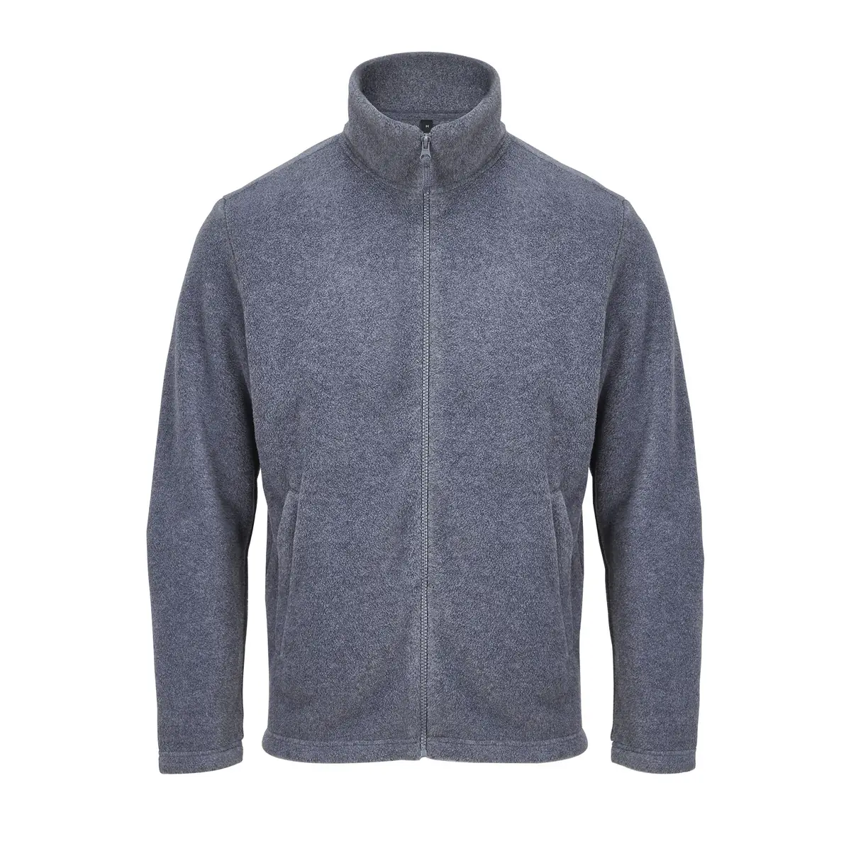 Chaqueta micropolar unisex SOL’S NITRO 04759 5 Chaqueta micropolar unisex SOL’S NITRO 04759 en Gris mezcla, frontal sin persona.