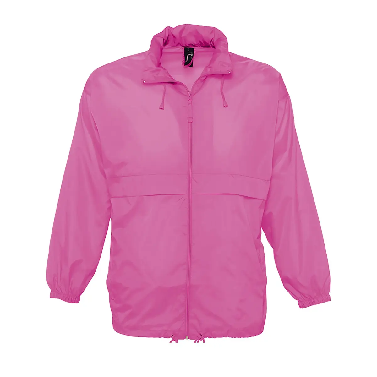 Cortavientos unisex SOL’S SURF 32000 17 Cortavientos unisex SOL’S SURF 32000 en Rosa flúor, frontal sin persona.