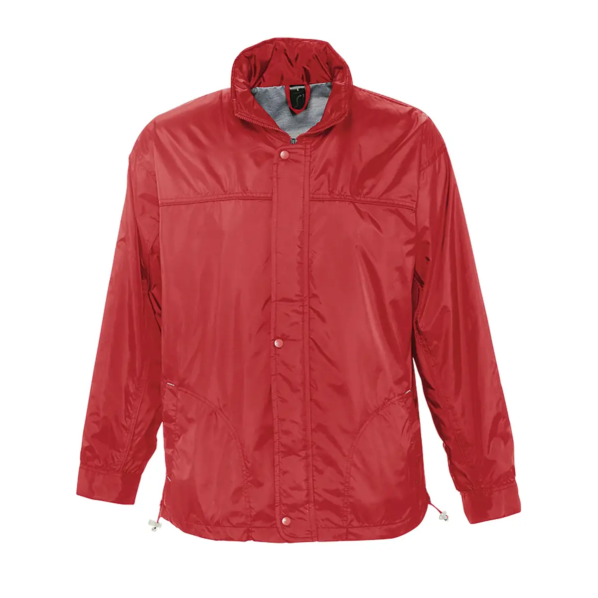 Cortavientos hombre SOL’S MISTRAL 46000 5 Cortavientos hombre SOL’S MISTRAL 46000 en Rojo, frontal sin persona.