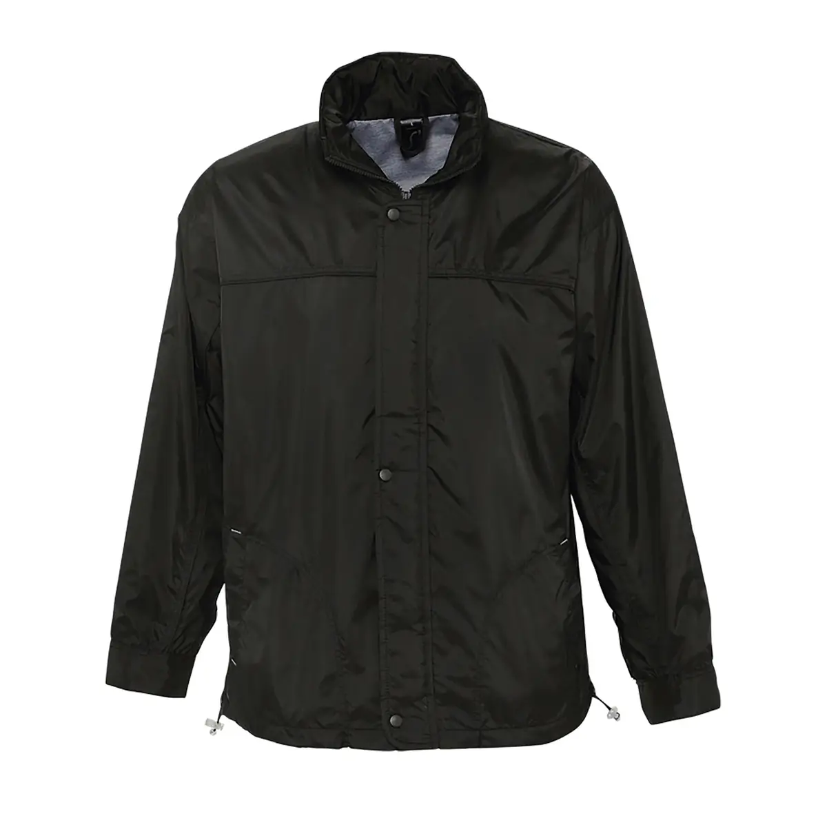 Cortavientos hombre SOL’S MISTRAL 46000 4 Cortavientos hombre SOL’S MISTRAL 46000 en Negro, frontal sin persona.