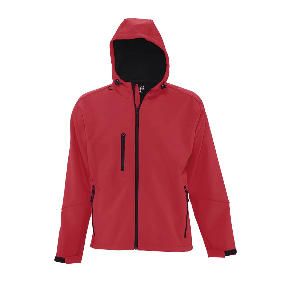 Chaqueta softshell hombre SOL’S REPLAY MEN 46602 5 Chaqueta softshell hombre SOL’S REPLAY MEN 46602 en Rojo chili, frontal sin persona.