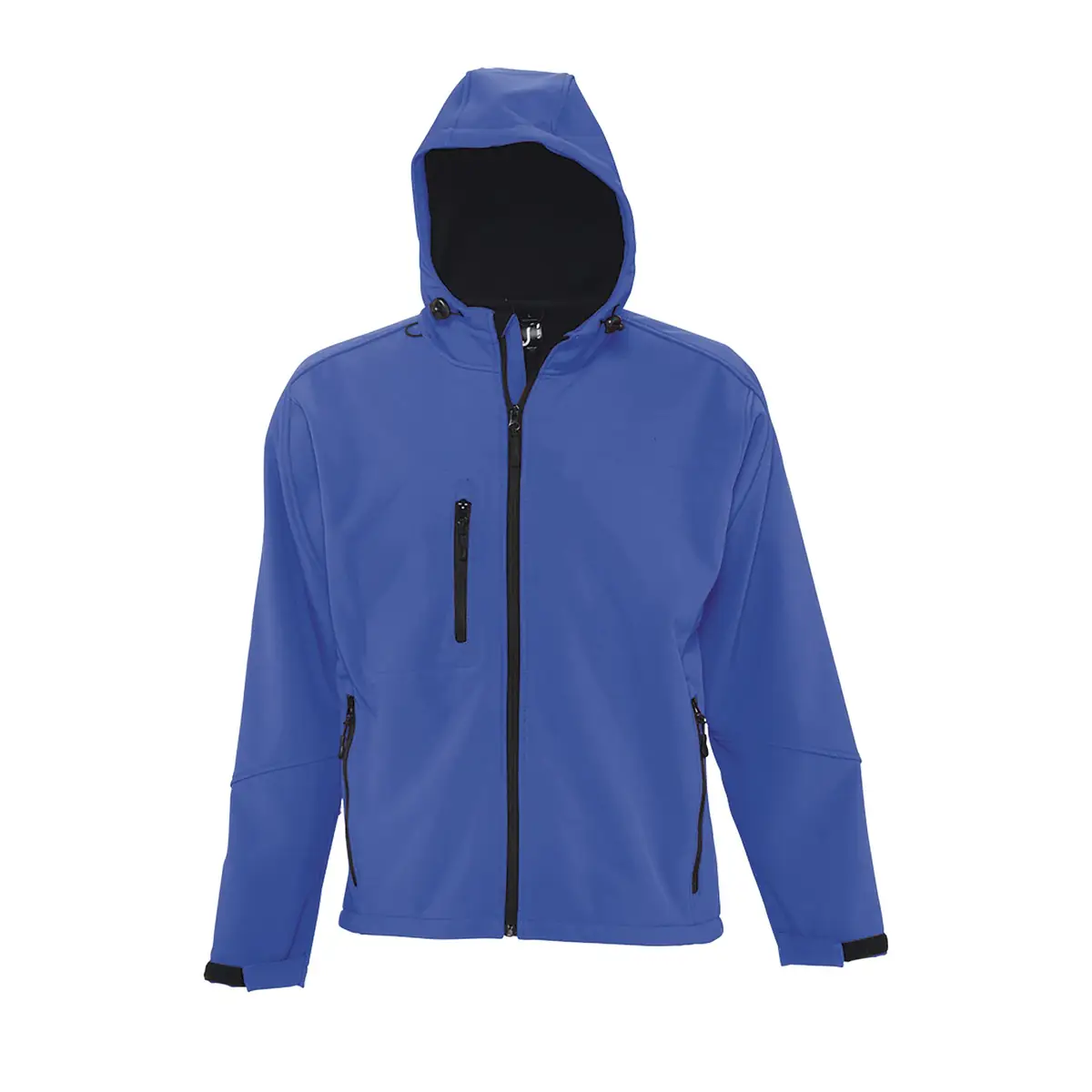 Chaqueta softshell hombre SOL’S REPLAY MEN 46602 6 Chaqueta softshell hombre SOL’S REPLAY MEN 46602 en Azul royal, frontal sin persona.