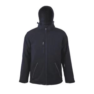 Chaqueta softshell hombre SOL’S ROCK MEN 46604 en French marino, frontal sin persona.