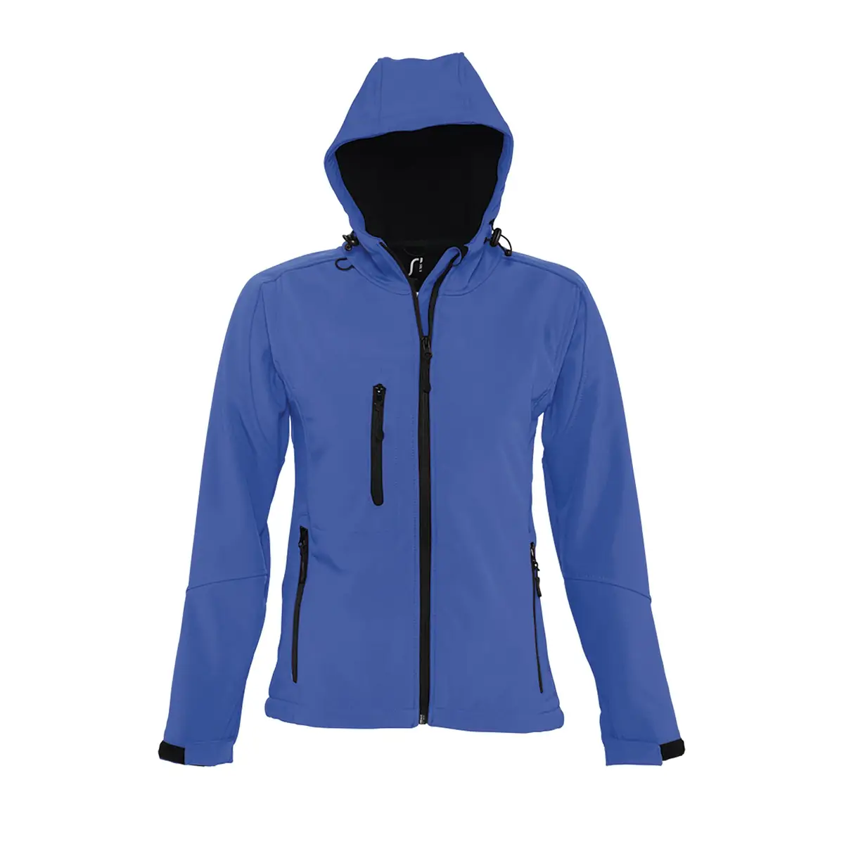 Chaqueta softshell mujer SOL’S REPLAY WOMEN 46802 6 Chaqueta softshell mujer SOL’S REPLAY WOMEN 46802 en Azul royal, frontal sin persona.