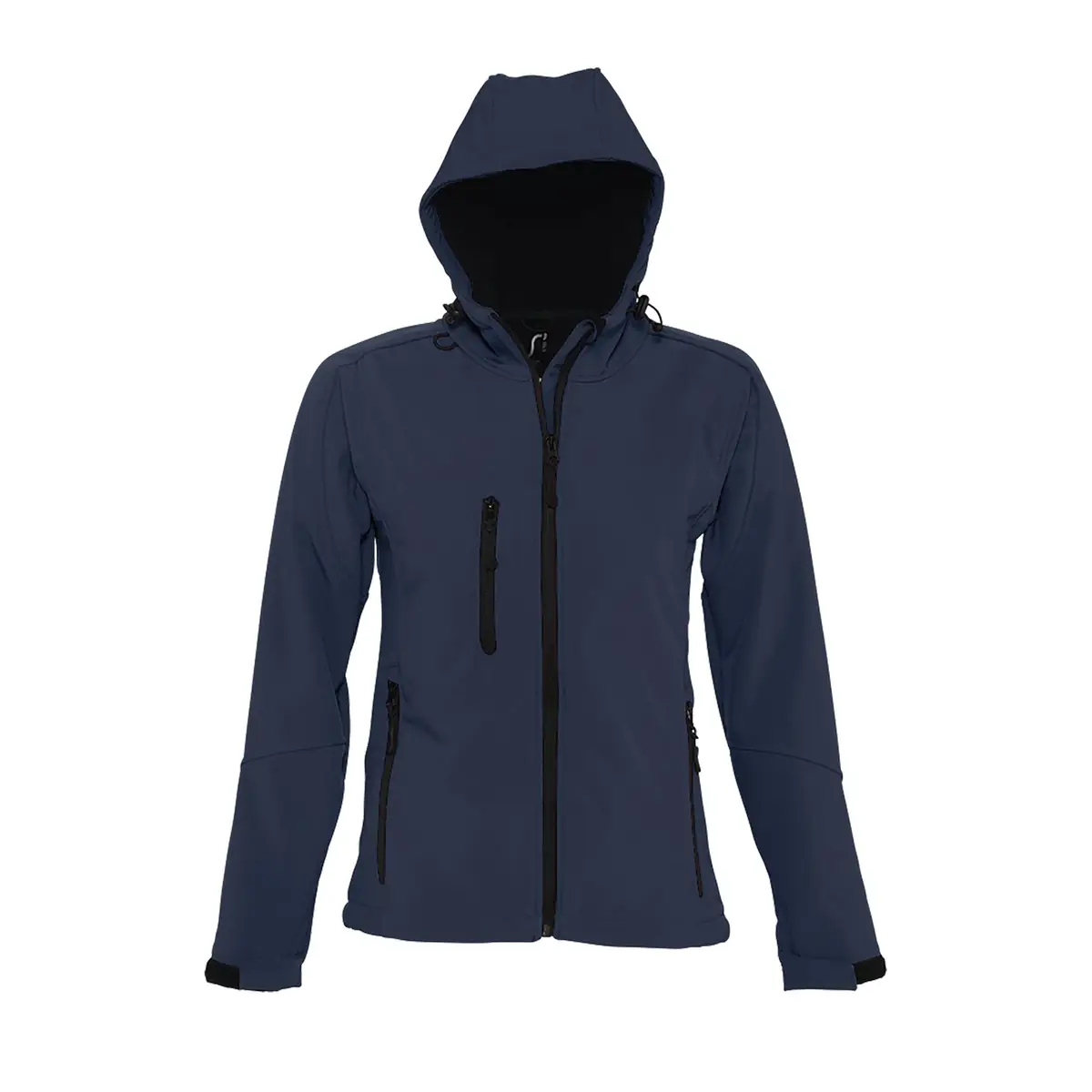 Chaqueta softshell mujer SOL’S REPLAY WOMEN 46802 7 Chaqueta softshell mujer SOL’S REPLAY WOMEN 46802 en French marino, frontal sin persona.