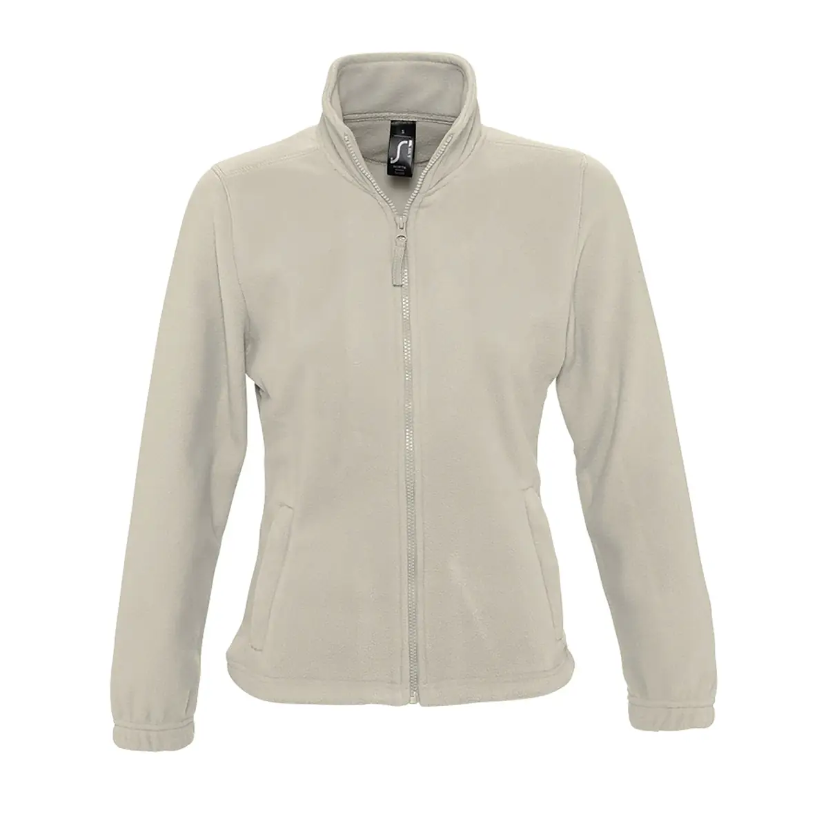 Chaqueta polar mujer SOL’S NORTH WOMEN 54500 6 Chaqueta polar mujer SOL’S NORTH WOMEN 54500 en Cuerda, frontal sin persona.