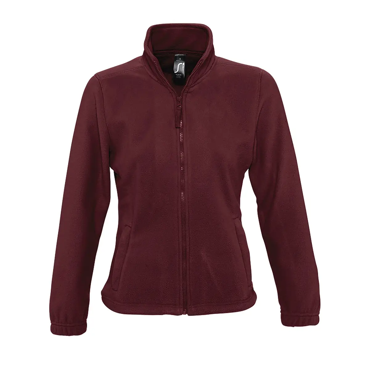 Chaqueta polar mujer SOL’S NORTH WOMEN 54500 4 Chaqueta polar mujer SOL’S NORTH WOMEN 54500 en Burdeos, frontal sin persona.