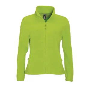 Chaqueta polar mujer SOL’S NORTH WOMEN 54500 en Lima, frontal sin persona.