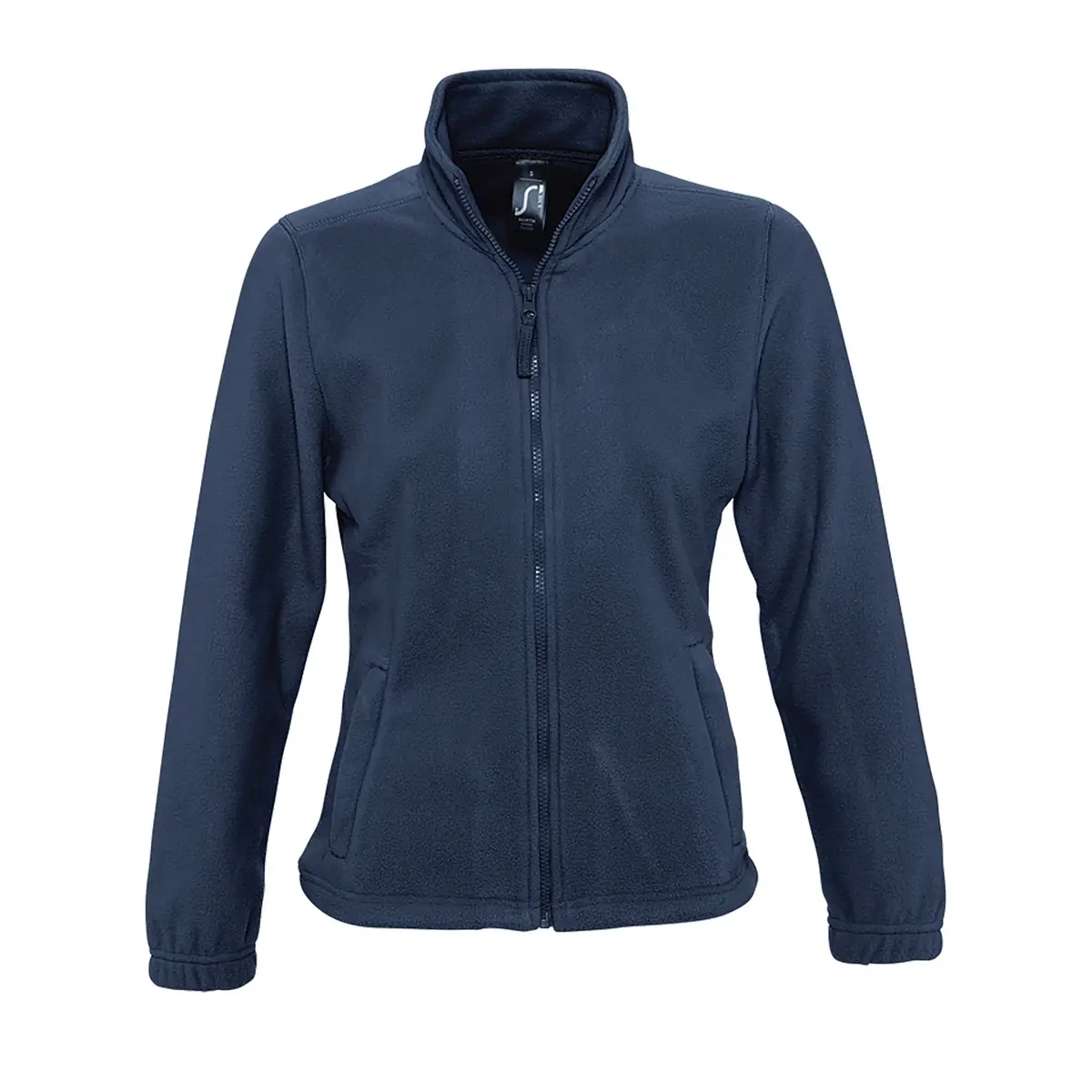 Chaqueta polar mujer SOL’S NORTH WOMEN 54500 7 Chaqueta polar mujer SOL’S NORTH WOMEN 54500 en Azul marino, frontal sin persona.