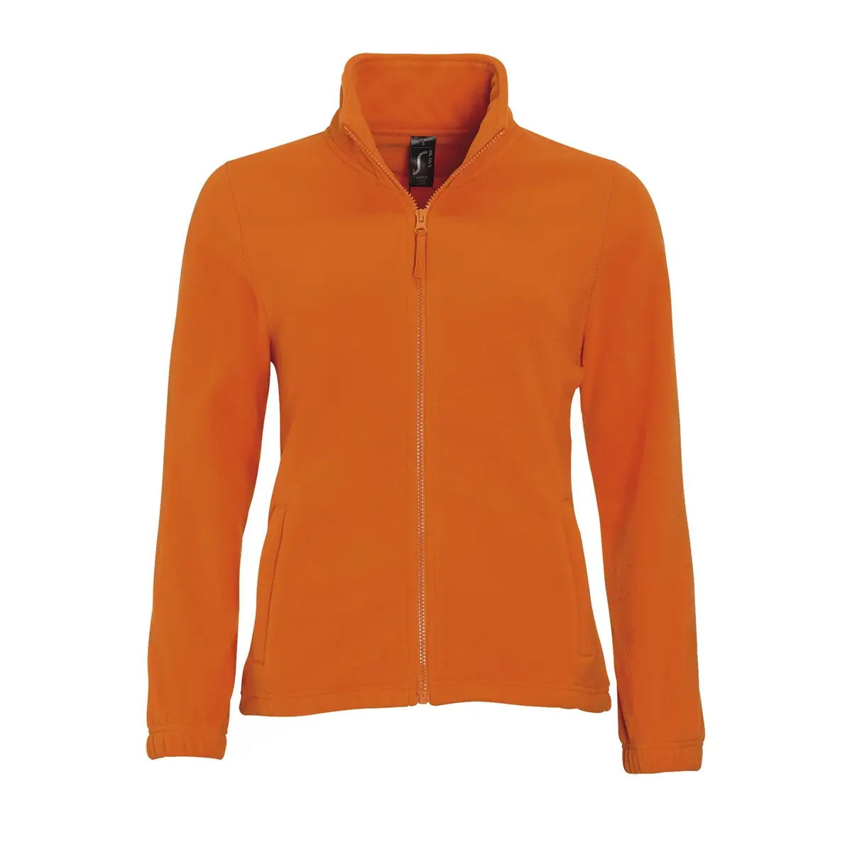 Chaqueta polar mujer SOL’S NORTH WOMEN 54500 14 Chaqueta polar mujer SOL’S NORTH WOMEN 54500 en Naranja, frontal sin persona.