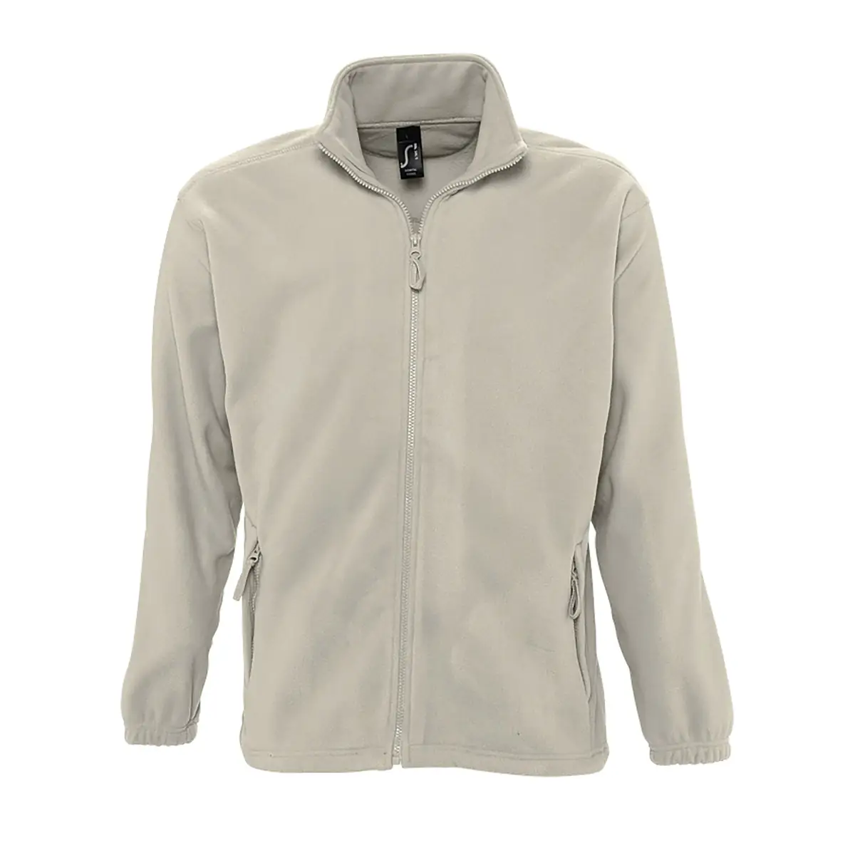 Chaqueta polar hombre SOL’S NORTH 55000 7 Chaqueta polar hombre SOL’S NORTH 55000 en Cuerda, frontal sin persona.