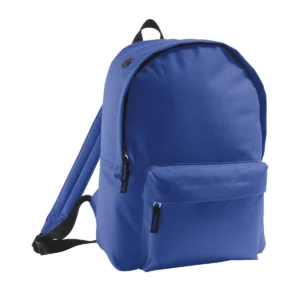 Mochila SOL’S RIDER 70100 en Azul royal, vista de tres cuartos.