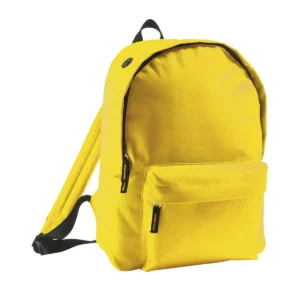 Mochila SOL’S RIDER 70100 en Amarillo, vista de tres cuartos.