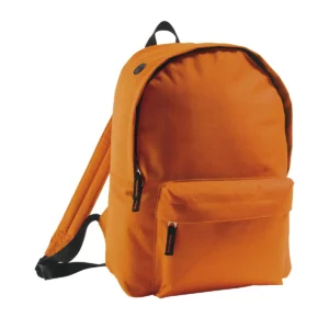 Mochila SOL’S RIDER 70100 en Naranja, vista de tres cuartos.