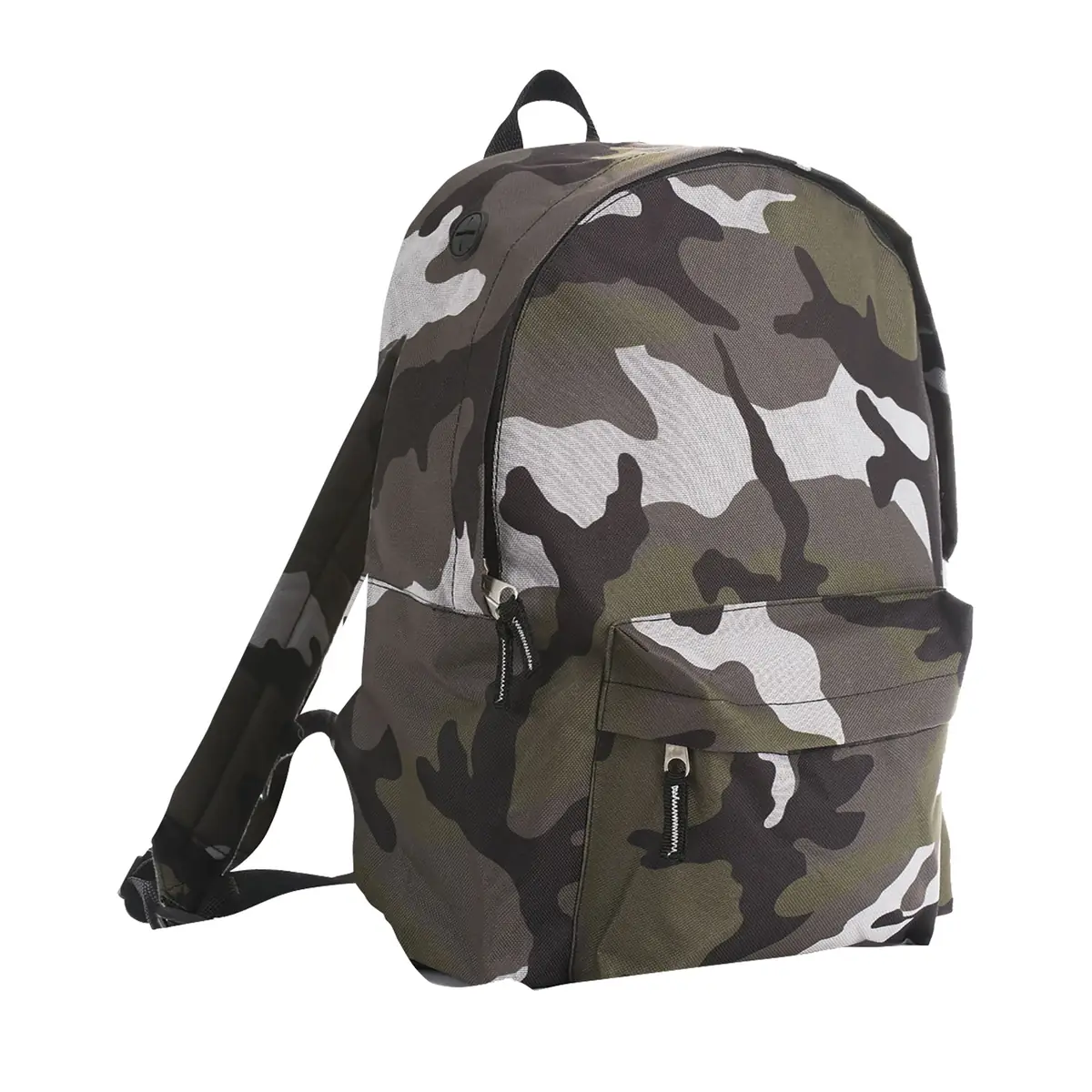 Mochila SOL’S RIDER 70100 4 Mochila SOL’S RIDER 70100 en Camo, vista de tres cuartos.