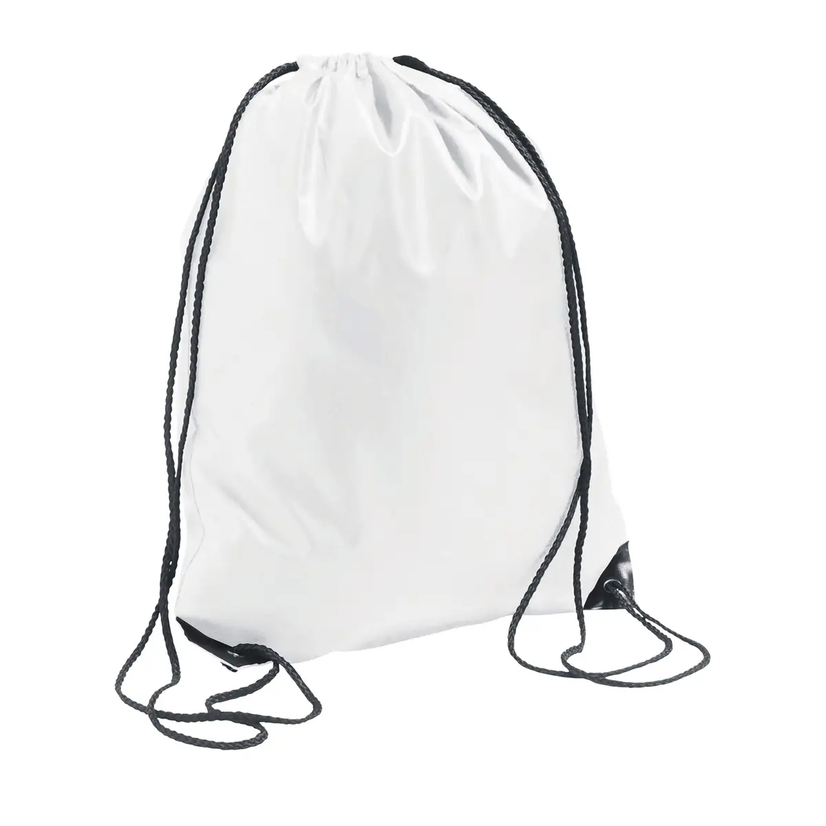 Mochila de cordones SOL’S URBAN 70600 1 Mochila de cordones SOL’S URBAN 70600 en Blanco, tres cuartos.