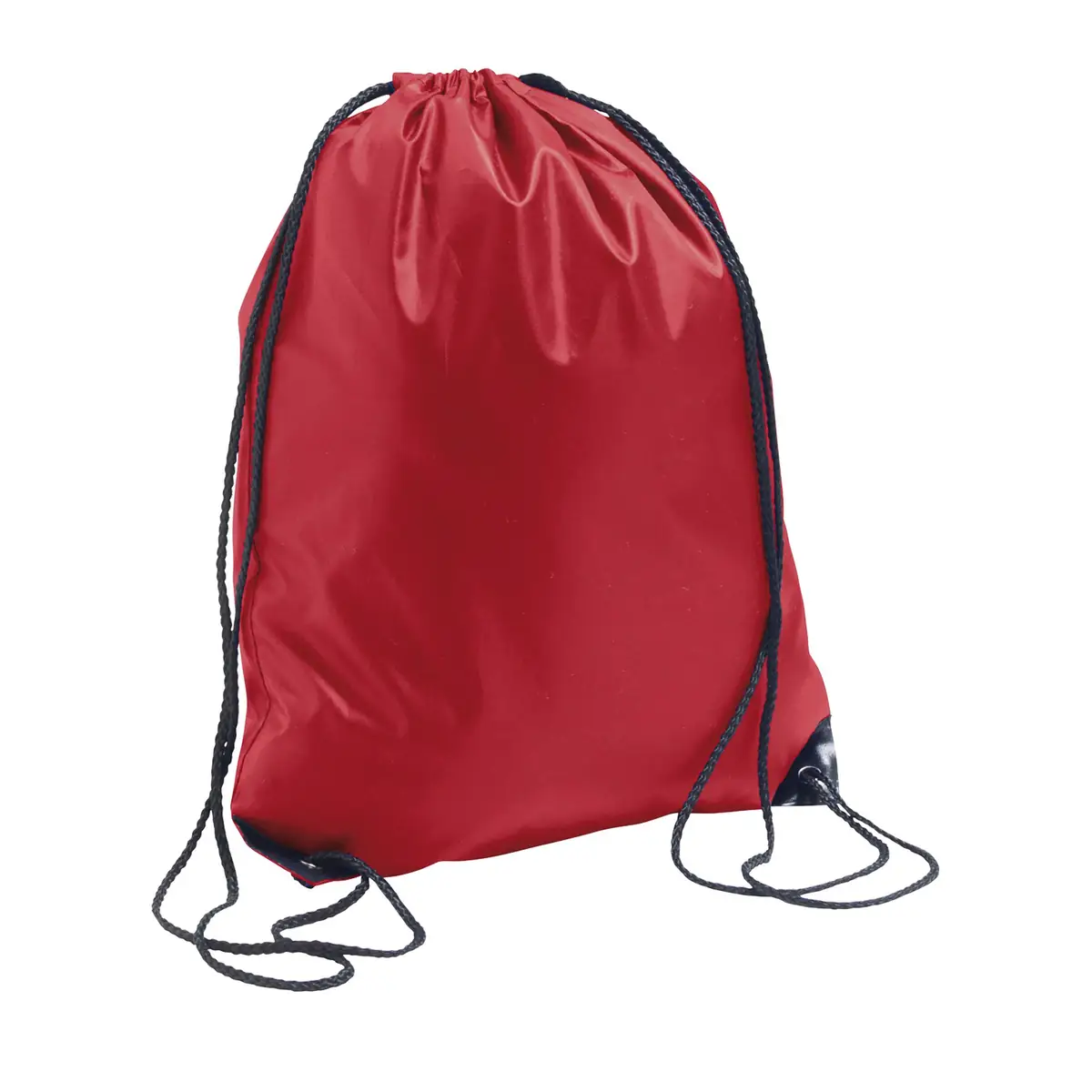 Mochila de cordones SOL’S URBAN 70600 9 Mochila de cordones SOL’S URBAN 70600 en Rojo, tres cuartos.