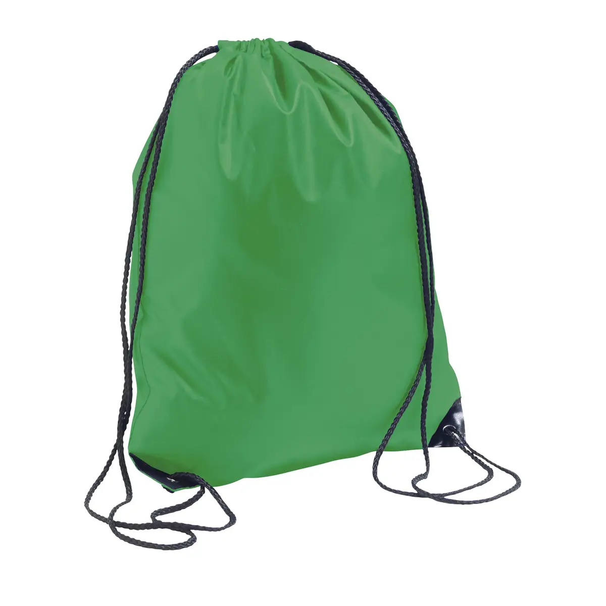 Mochila de cordones SOL’S URBAN 70600 16 Mochila de cordones SOL’S URBAN 70600 en Verde pradera, tres cuartos.