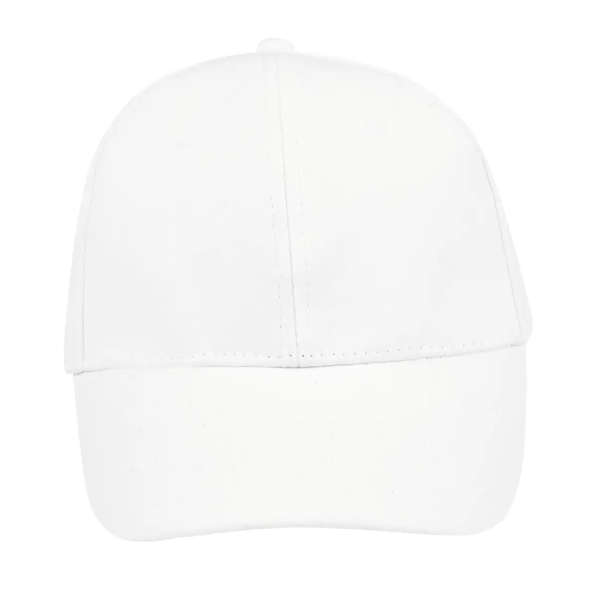 Gorra unisex SOL’S BUFFALO 88100 5 Gorra unisex SOL’S BUFFALO 88100 en Blanco, frontal sin persona.