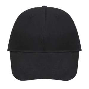 Gorra unisex SOL’S BUFFALO 88100 en Negro, frontal sin persona.