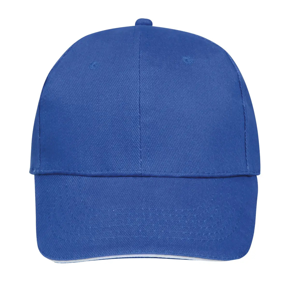 Gorra unisex SOL’S BUFFALO 88100 19 Gorra unisex SOL’S BUFFALO 88100 en Azul royal/Blanco, frontal sin persona.