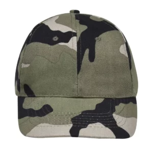 Gorra unisex SOL’S BUFFALO 88100 en Camo, frontal sin persona.