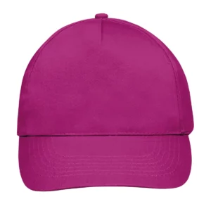 Gorra unisex SOL’S SUNNY 88110 en Fucsia, frontal sin persona.