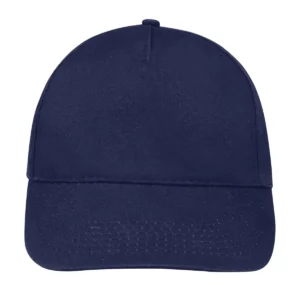 Gorra unisex SOL’S SUNNY 88110 en French marino, frontal sin persona.
