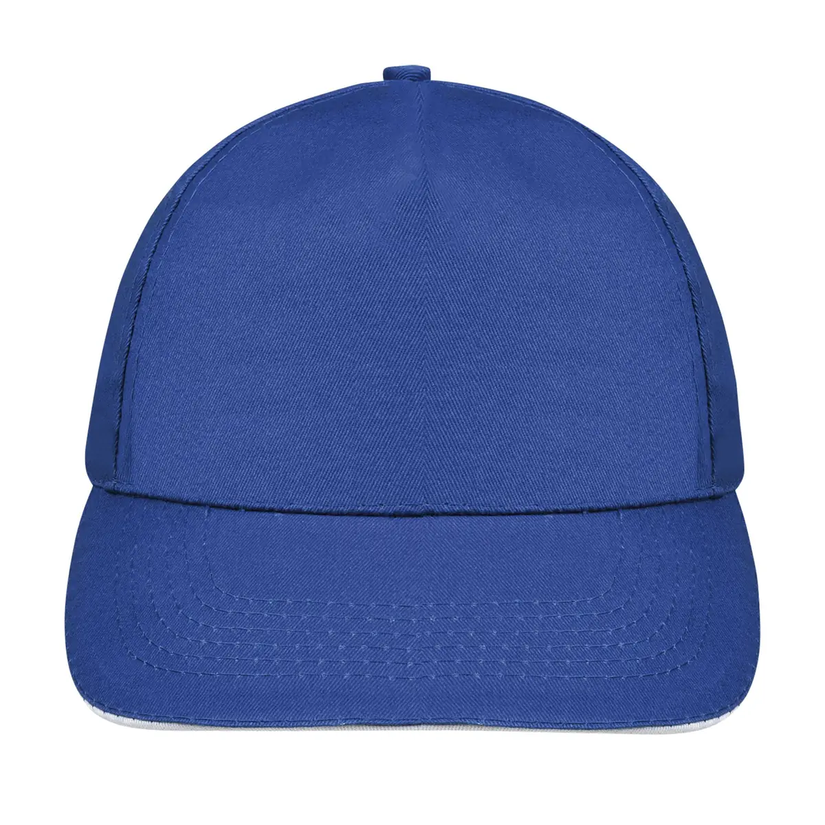 Gorra unisex SOL’S SUNNY 88110 17 Gorra unisex SOL’S SUNNY 88110 en Azul royal/Blanco, frontal sin persona.