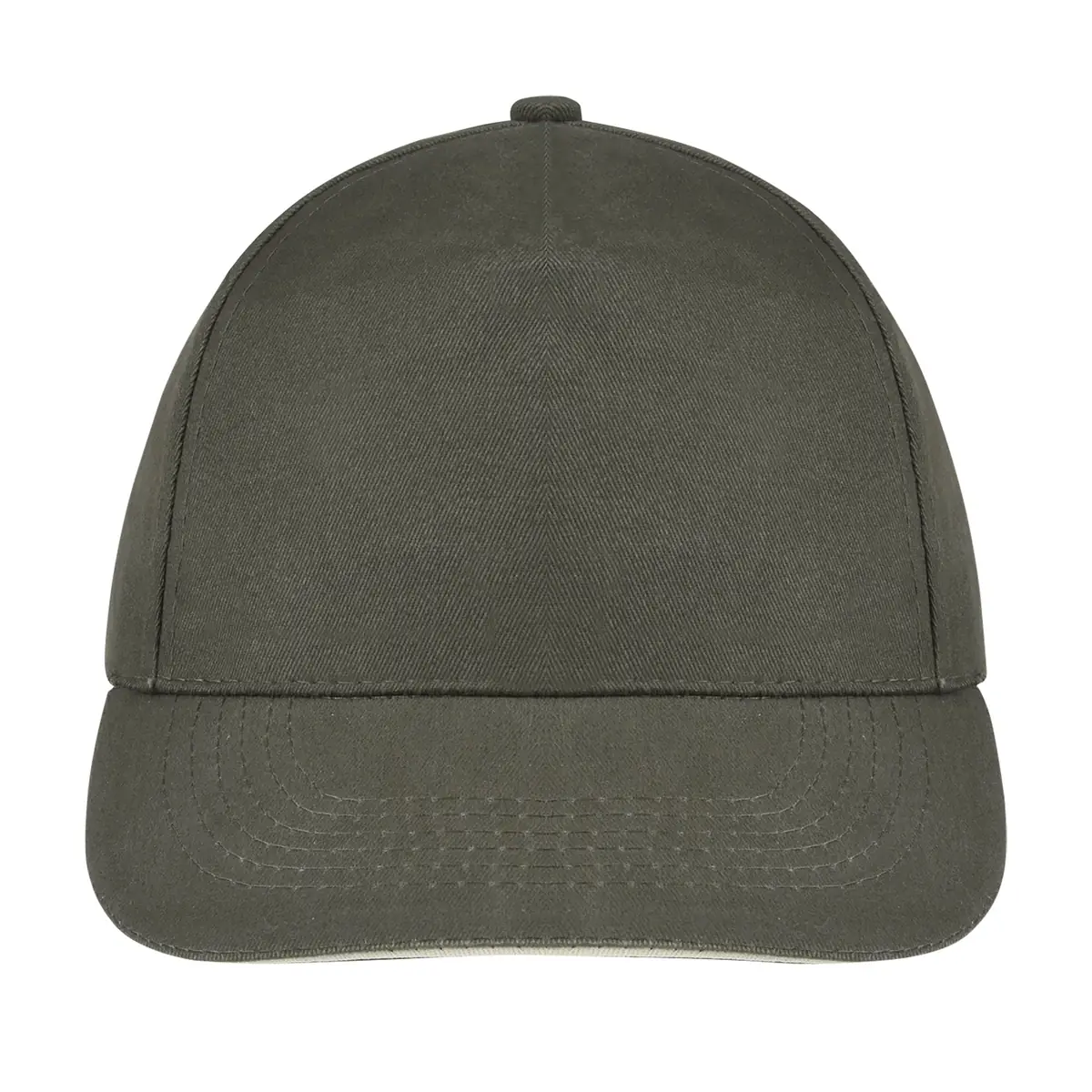 Gorra unisex SOL’S SUNNY 88110 3 Gorra unisex SOL’S SUNNY 88110 en Army/Beige, frontal sin persona.