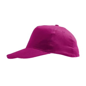 Gorra infantil SOL’S SUNNY KIDS 88111 en Fucsia, vista de tres cuartos.