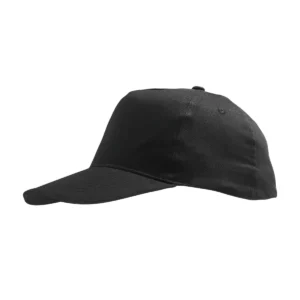 Gorra infantil SOL’S SUNNY KIDS 88111 en Negro, vista de tres cuartos.