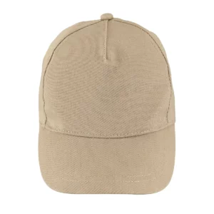 Gorra unisex SOL’S BUZZ 88119 en Arena, frontal sin persona.