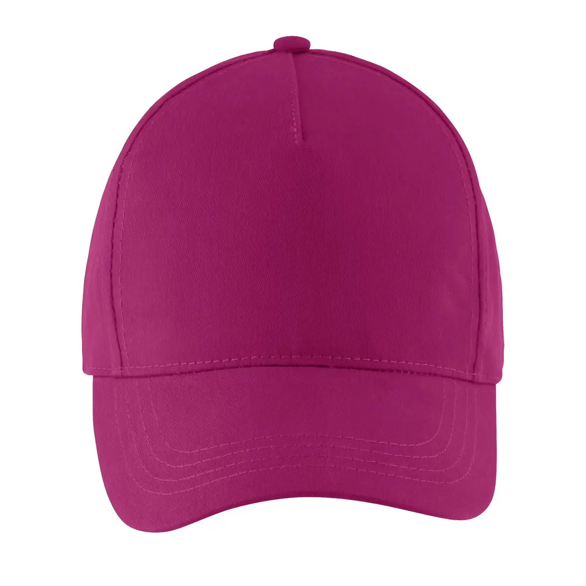 Gorra unisex SOL’S BUZZ 88119 16 Gorra unisex SOL’S BUZZ 88119 en Fucsia, frontal sin persona.