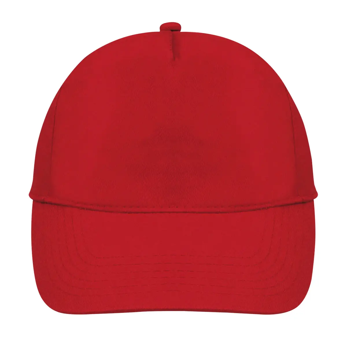 Gorra unisex SOL’S BUZZ 88119 9 Gorra unisex SOL’S BUZZ 88119 en Rojo, frontal sin persona.