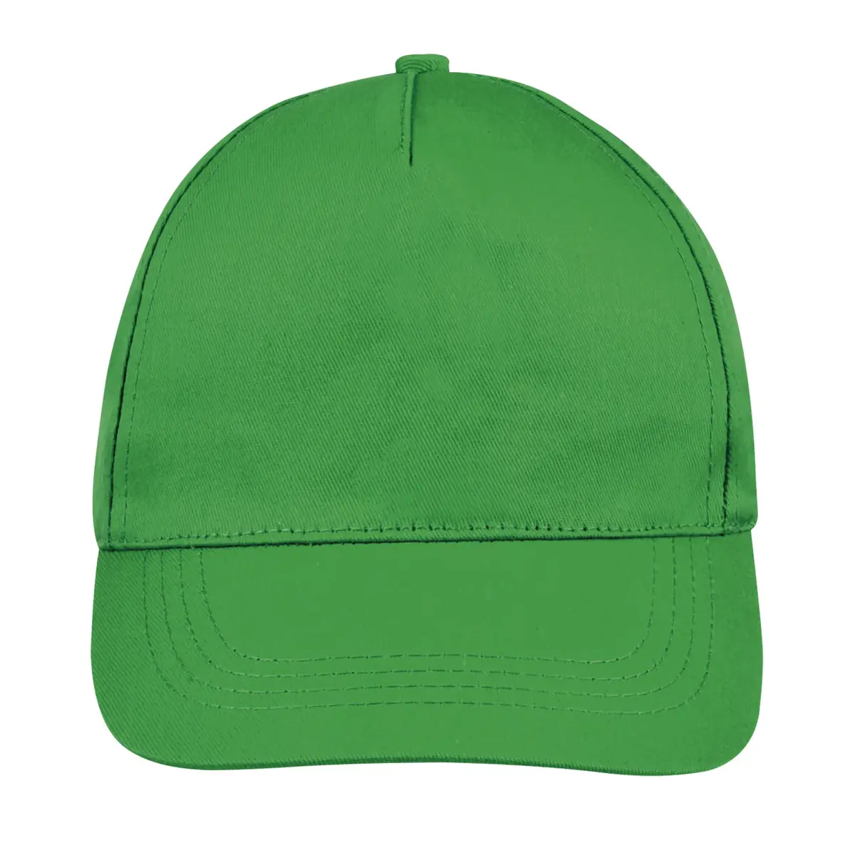 Gorra unisex SOL’S BUZZ 88119 12 Gorra unisex SOL’S BUZZ 88119 en Verde pradera, frontal sin persona.