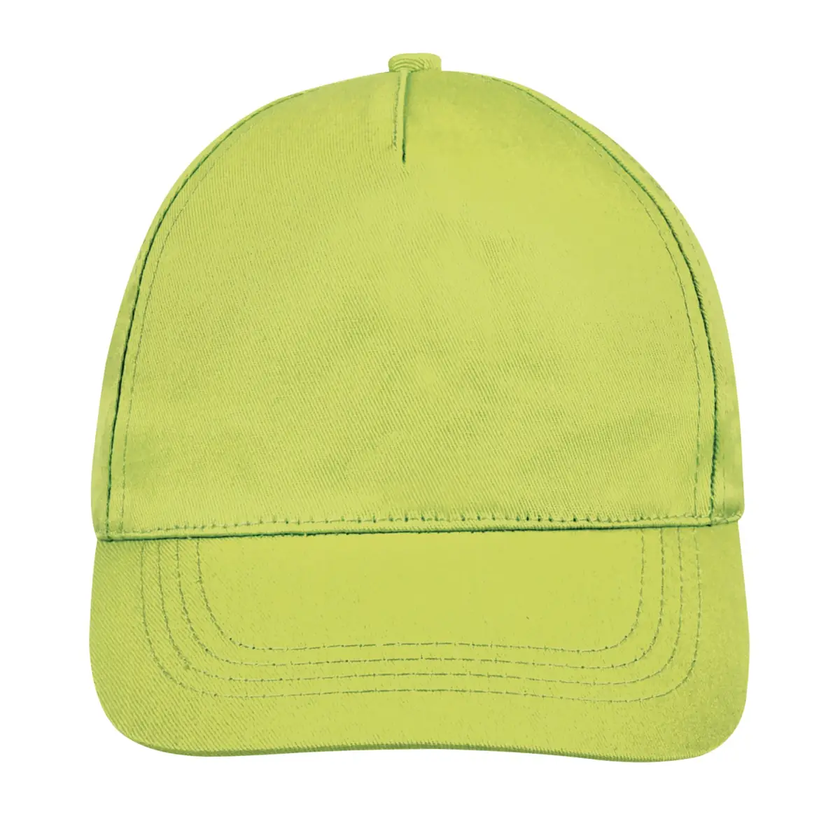 Gorra unisex SOL’S BUZZ 88119 14 Gorra unisex SOL’S BUZZ 88119 en Verde manzana, frontal sin persona.