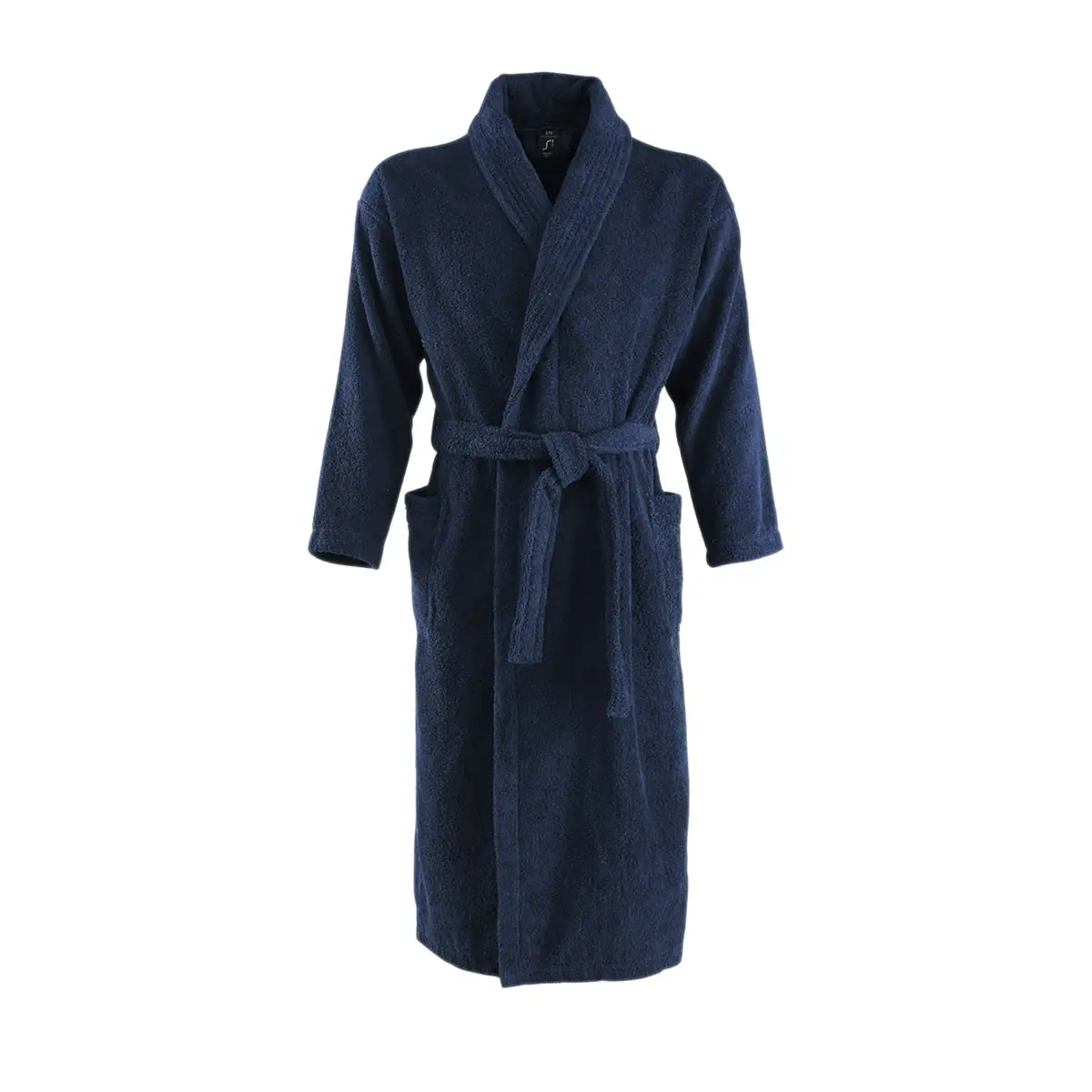 Albornoz unisex SOL’S PALACE 89100 5 Albornoz unisex SOL’S PALACE 89100 en French marino, frontal sin persona.