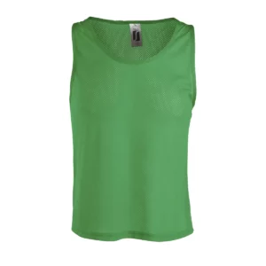 Peto deportivo SOL’S ANFIELD 90210 en Verde flash, frontal sin persona.