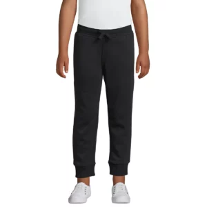 Pantalón jogging infantil SOL’S JAKE KIDS 02121 en Negro, frontal con modelo.