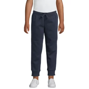 Pantalón jogging infantil SOL’S JAKE KIDS 02121 en French marino, frontal con modelo.