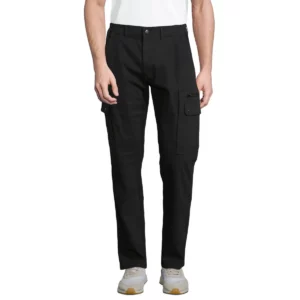 Pantalón elástico hombre SOL’S DOCKER 03820 en Negro, frontal con modelo.